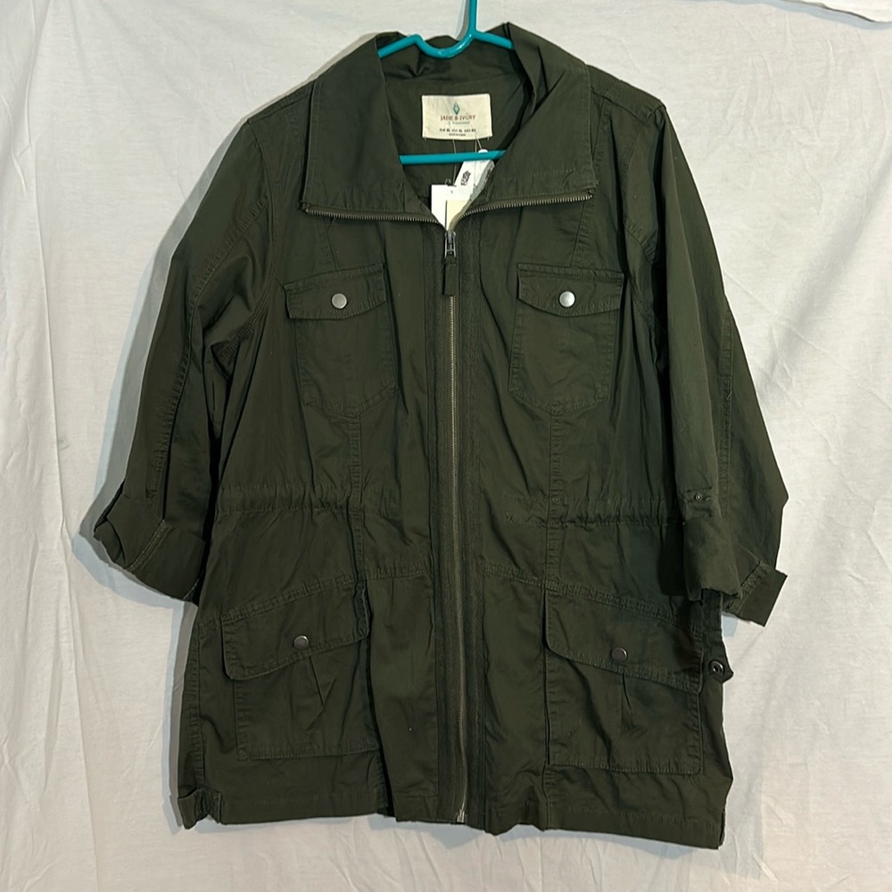 Jade & Ivory Olive Green Jacket
